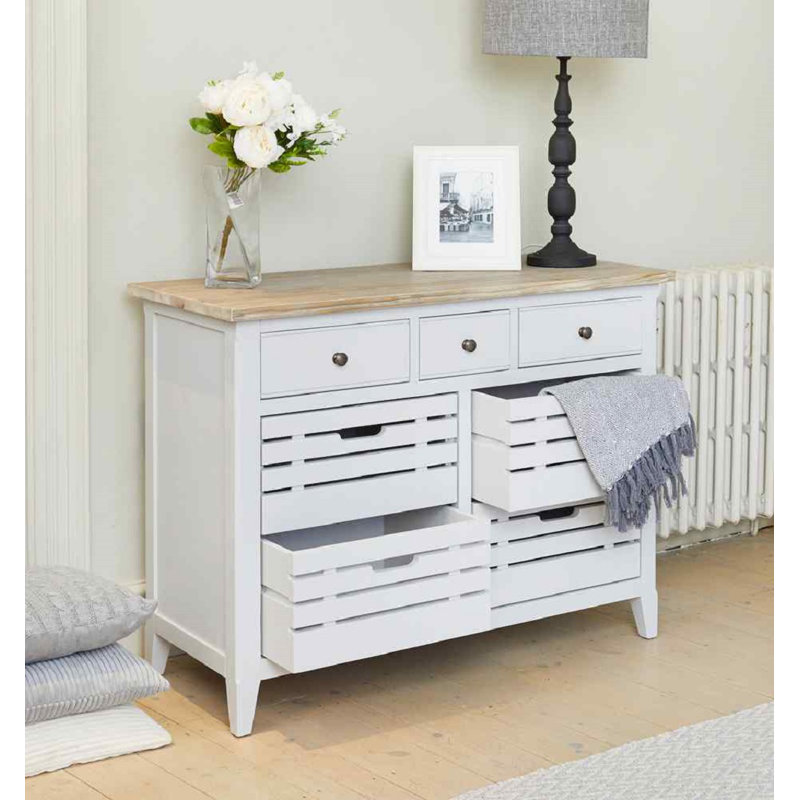 Amonti 110cm Solid Wood Sideboard