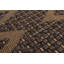 Tapis brun tissé à la machine Sarinah-287382668
