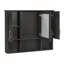 Armoire à pharmacie murale de 35 pouces avec tablettes réglables, portes à fermeture en douceur et miroir haute définition pour meuble-lavabo-1253682053