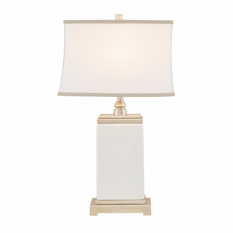 Table Lamp  - Rectangular Ceramic Material