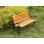 Banc de parc en acier et bois massif Kambrya