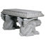 Banc d'extérieur en résine Gargoyle