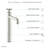 Avallon Single Hole, Single-Handle Wheel, High Arc Bathroom Faucet-51092077