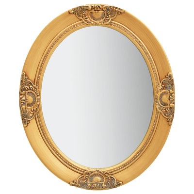 Cann Wood Oval Wall Mirror