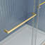 Bypass Shower Door, Sliding Door,Soft Close System, With 5/16" Tempered Glass