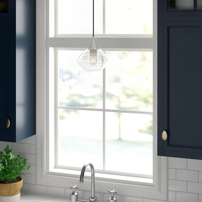Wahl 1 - Light Pendant, Brushed Nickel