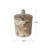 Scented Jar Candle with Glass Holder