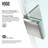 Pacifica 34" W x 46" D x 73" H Hinged Frameless Shower Enclosure with 3/8  Clear Glass-50816879