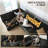 Olar U-shaped 8-seater Oversized Modular Sofa Set Chenille Cloud Couch With Versatile Console, Side Table With Charging Storage Cup Holder-496307914