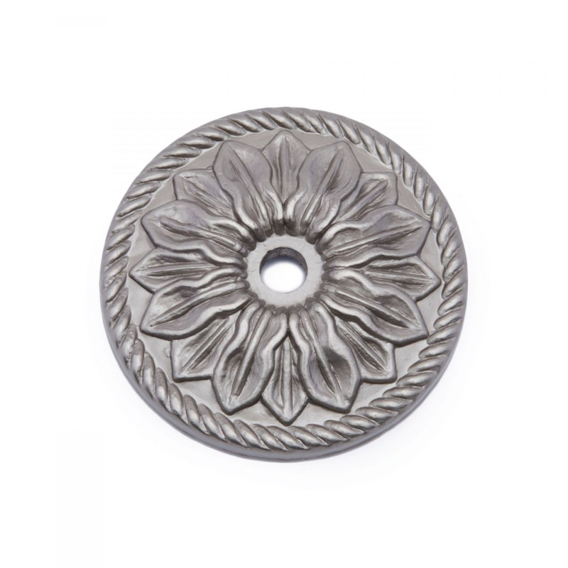 Plaque de bouton de fleur BP Series, Nickel satiné