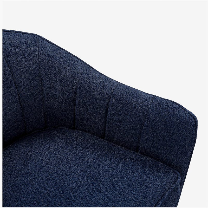 Chaise d'appoint Mid-Century Modern, Naturel
