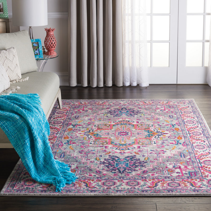 Oriental Area Rug, Rectangle 114 x 175cm