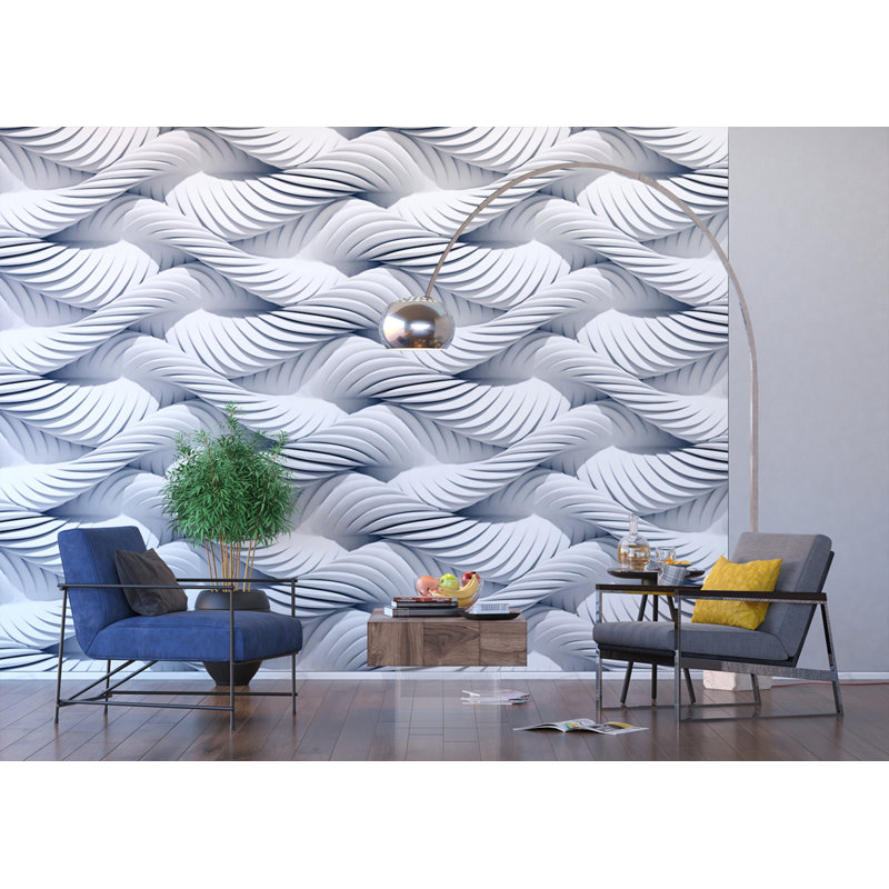 Non-Pasted Abstract Wall Mural