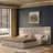 Upholstered Bed Frame With Headboard-1420061661-1420061662