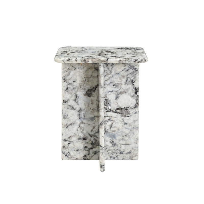 Modern Handmade Marble Side Table