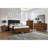Dark Walnut 2-drawer Nightstand