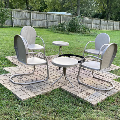 Ensemble bistro rond pour 4 personnes 20,1 po