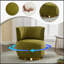 Chaises d'appoint pivotantes tonneau avec siège large-130605527