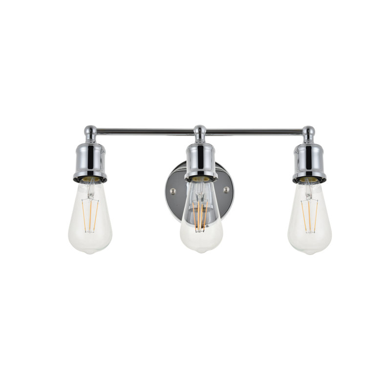 Sumas Dimmable Armed Sconce, 5.6" H x 15.4" W x 15.4" D, Black/Brass, 3 Lights