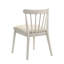 2 chaises d'appoint en bois massif blanc pour la salle à manger et le salon de cuisine idéal pour un assemblage rapide, 20,63 po de profondeur, 22,19 de largeur, 31,3 de hauteur,-1353570594-1353570599