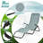 Jesley Outdoor Metal Chaise Lounge Set