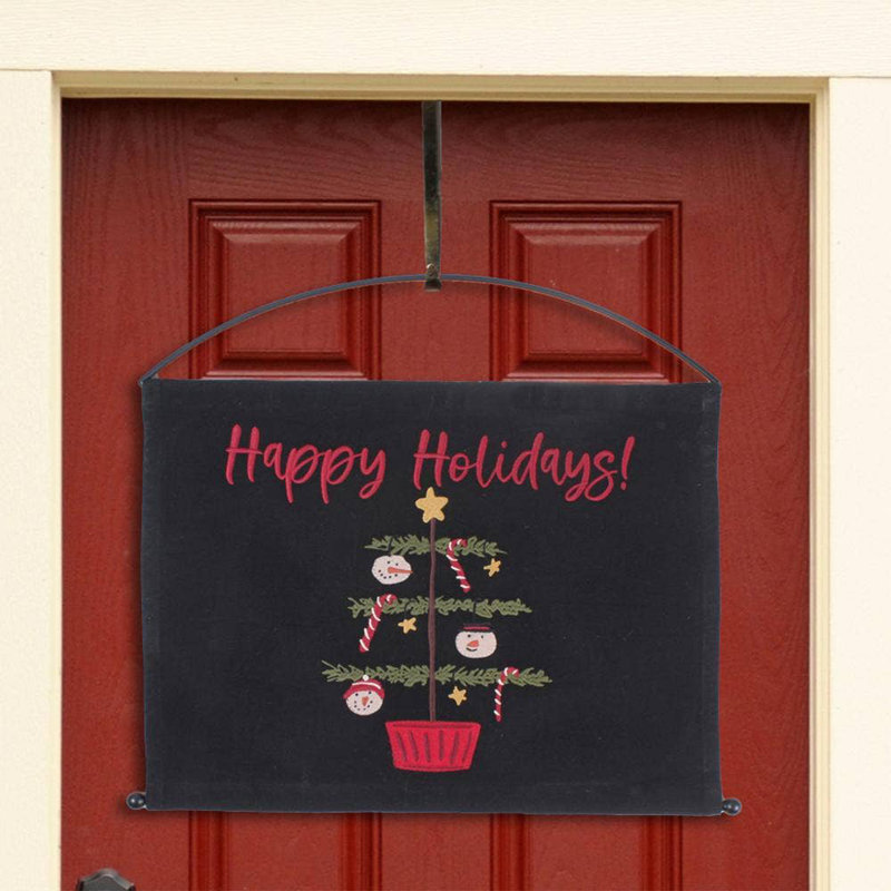 C Snowmen Fun Tree Pennant