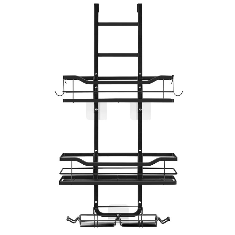 Keye Hanging Shower Caddy Rebrilliant Finish: Black