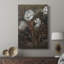 Blanc et cuivre floral I - galerie sur mesure-1218457947