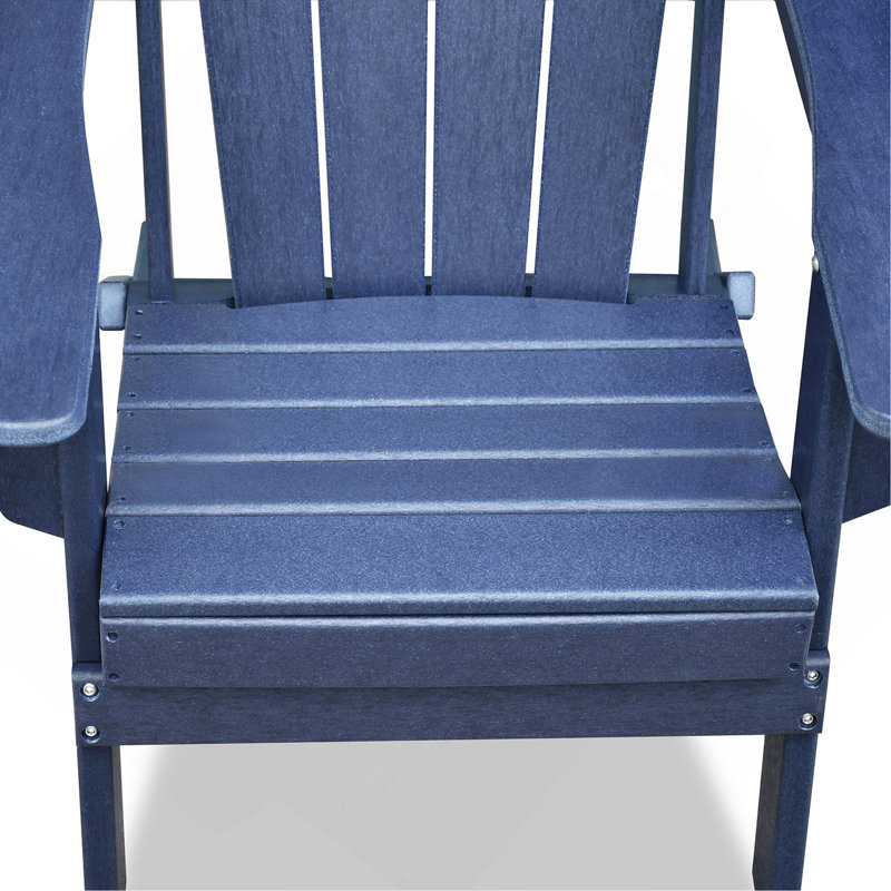 Folding Outdoor Adirondack Chair Set Of 2 And Table Set,HDPE All-Weather Folding Fire Pit Chair,  Ergonomic Design Patio Lawn Chair For Outside Deck Garden Backyardf Balcony