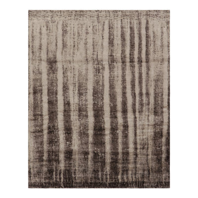 Rug & Kilim’S Modern Rug With Beige-Brown Abstract Patterns