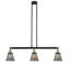 Luminaire suspendu linéaire à 3 lumières pour îlot de cuisine Montano-32986342-32986345-32986349