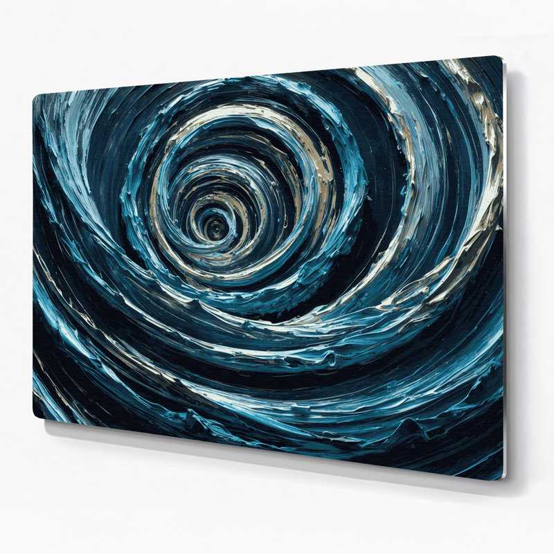 Art mural gris Sci Fi Gravitational Wave, H 240 po x l 240 po x P 0,05 po
