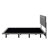 Innovative Modern LED-Lit Upholstered Floating Bed Frame-617562272-617562273