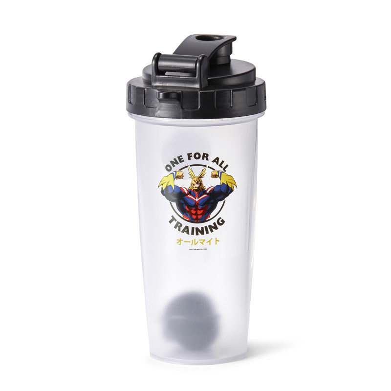 Bouteille de shaker My Hero Academy All Might Comprend une balle de mélange