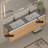 72'' W X 19.48'' D Rectangular Drop-In Resin Double Bathroom Vanity Sink With Overflow
