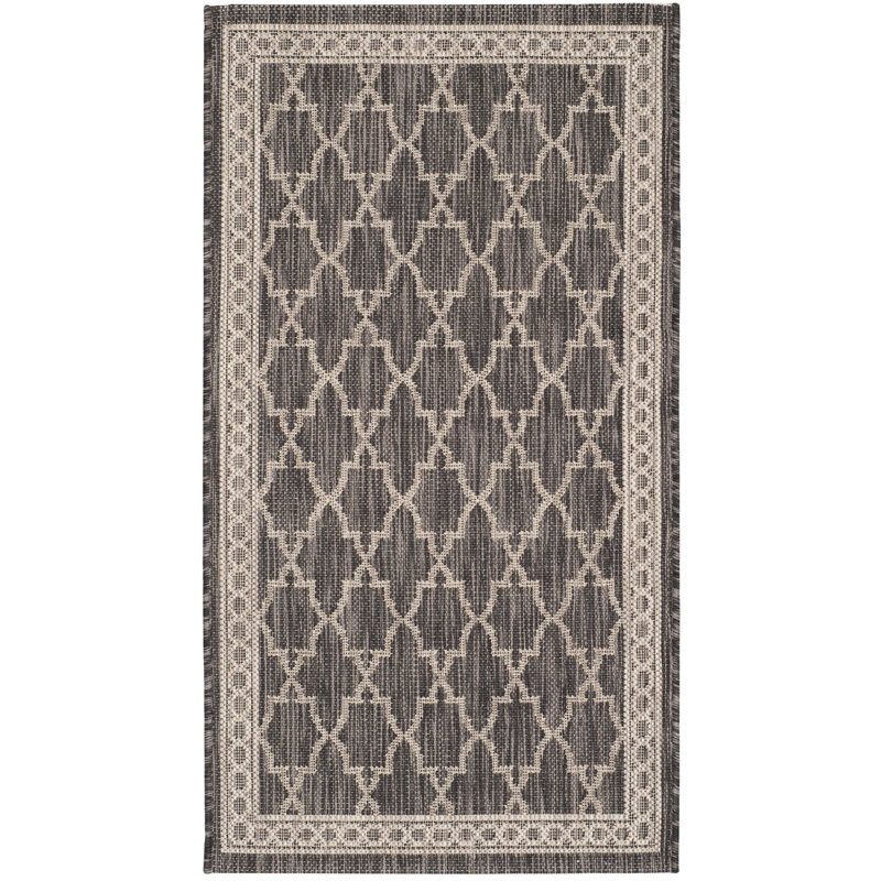 Sayde Performance Geometric Indoor/Outdoor Area Rug, Rectangle 2' x 3'7"