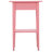 Vibrant Functionality Pink Particle Board Nightstand For Modern Decor