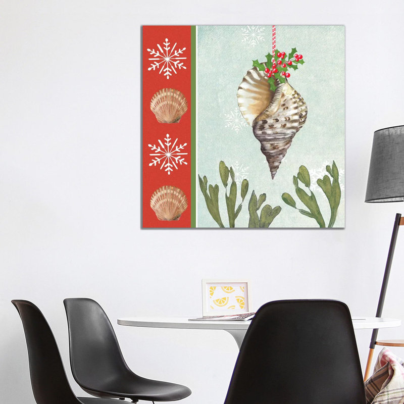 Christmas Coastal II by Jade Reynolds - Wrapped Canvas Print, 93.98 cm H x 93.98 cm W x 1.91 cm D