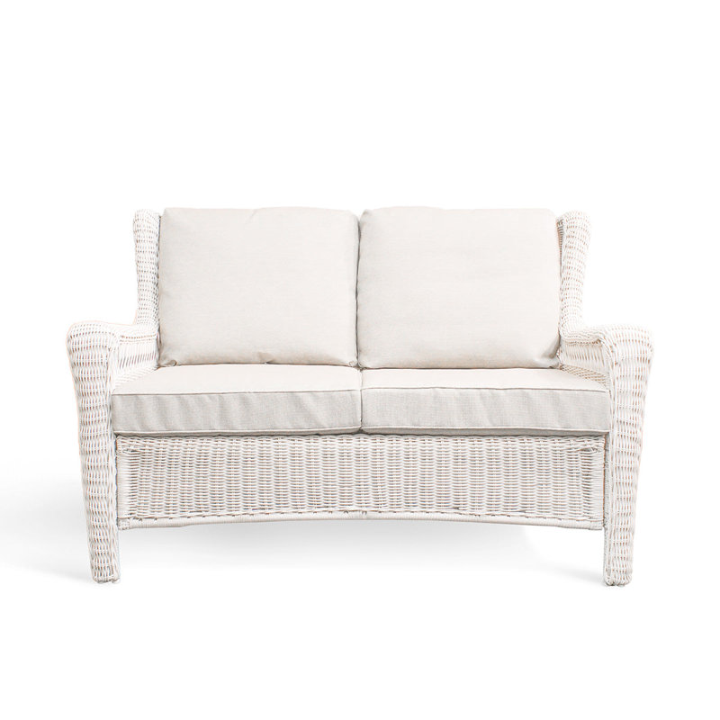 Park Meadow Wicker Outdoor Loveseat