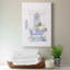 «Sketchy Bath I», reproduction sur toile tendue-1682564561