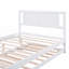 Lit plateforme double avec lit gigogne réglable-14680964