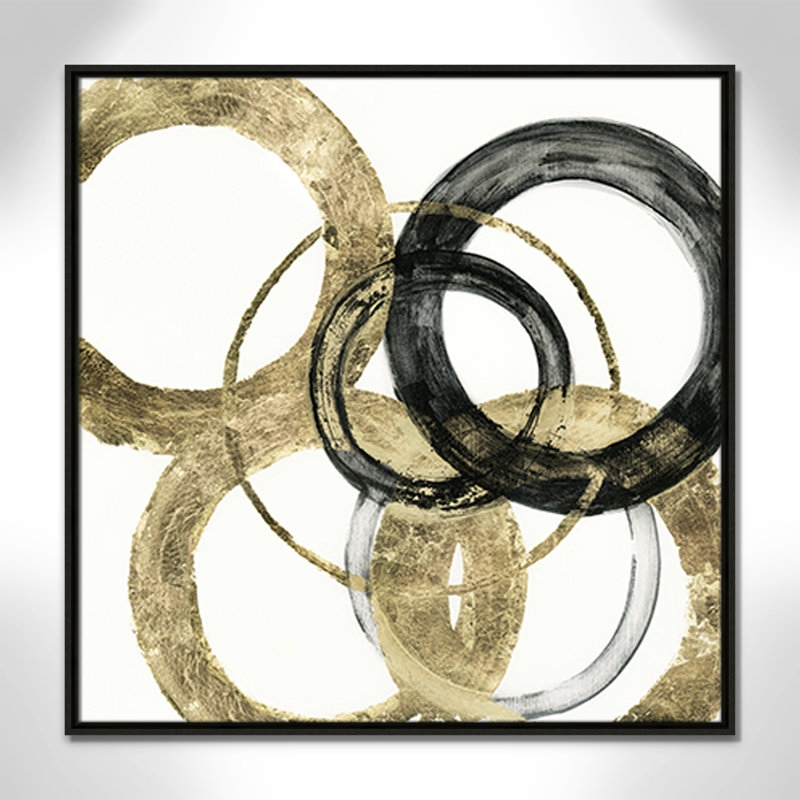 Ring Collection " Ring II " by Tava Studios, Espresso, 31.5" H x 31.5" W x 2" D