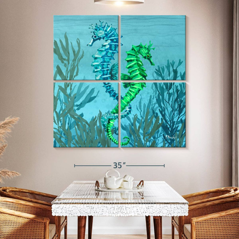 Brampt Tonga Sealife IV, 50" H x 50" W