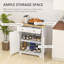 Buffet avec comptoir en bois massif