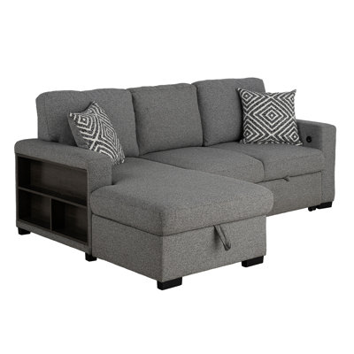 Loeffler Upholstered Sectional With Chaise