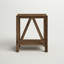 Emmie A-Frame End Table with Lower Shelf-1188463745
