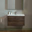 24" Wall Mounted Floating Vanity with Resin Composite Vanity Top-123260682-88075210-88075212