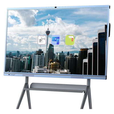 JYXCN Interactive Smart Board, Boost Efficiency! All-in-One Interactive Whiteboard with Dual System & Cloud Sharing - Touch Screen Computer for Education & Office?