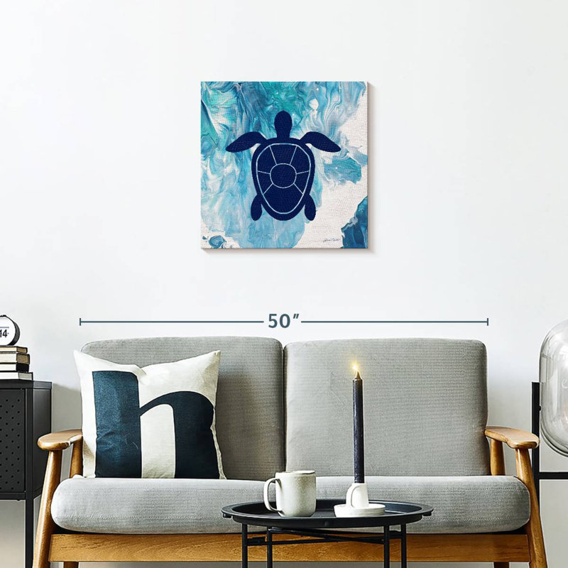 Brampt Abstract Ocean X, 20'' H x 20'' W