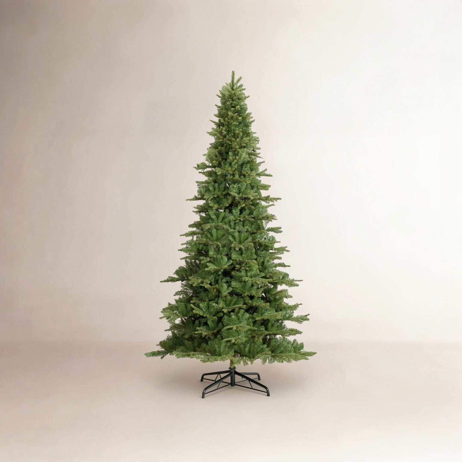 Vibrant Evergreen Fir Pre-Lit Green Full Fir Artificial Christmas Tree with Lights, 11' H